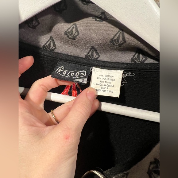 Volcom V Stone Full Zip Fleece Sweatshirt - Picture 13 of 13